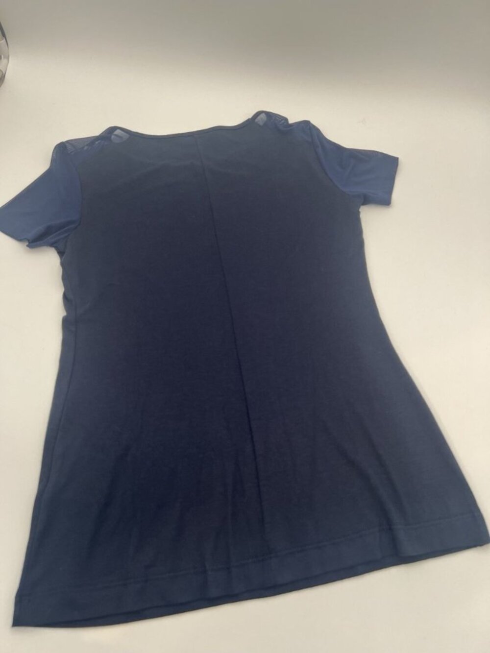 Anatomie Melissa Tee Bundle 3 Small Navy Black Hot Pink Mesh Sleeve Travel Tops - Picture 8 of 11